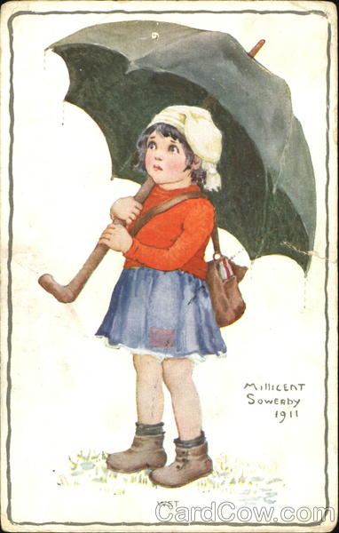 1911 Wet Millicent Sowerby Girls