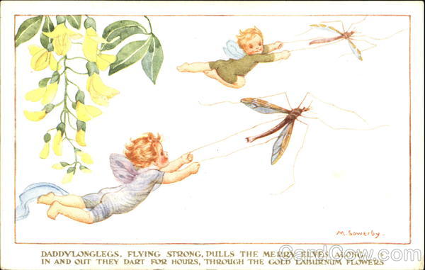 Flowers And Wings Millicent Sowerby Fantasy