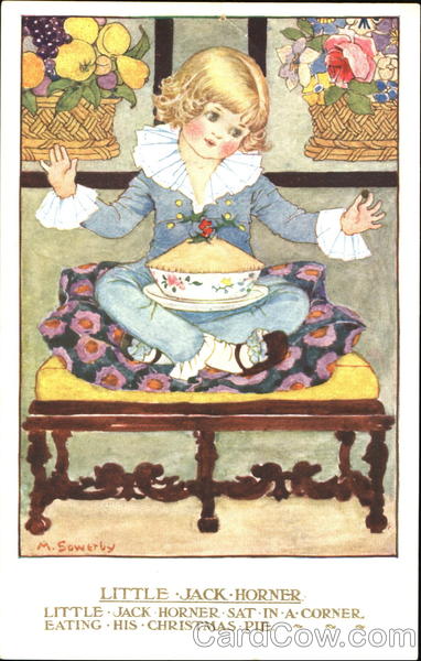 Little Jack Horner Millicent Sowerby Nursery Rhymes
