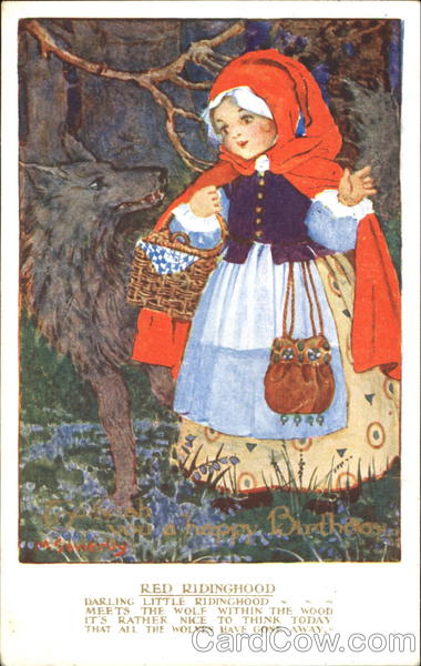 Red Ridinghood Millicent Sowerby Nursery Rhymes