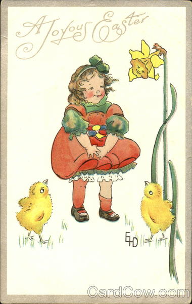 A Joyous Easter Ethel H. Dewees With Children