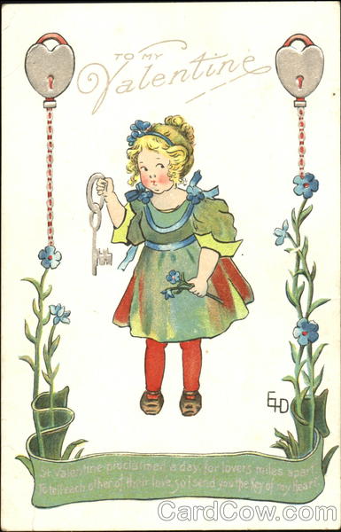 To My Valentine Ethel H. Dewees Children