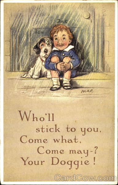 A Boy with A Dog Boys