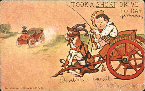 Took A Short Drive To-Day Boys