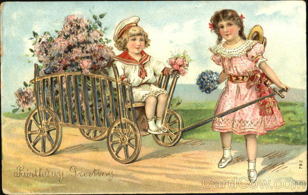 Birthday Greeting Girls