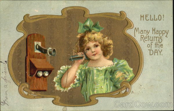 Hello! Many Happy Returns Of The Day Girls