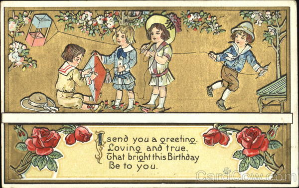 Children Flying Kites