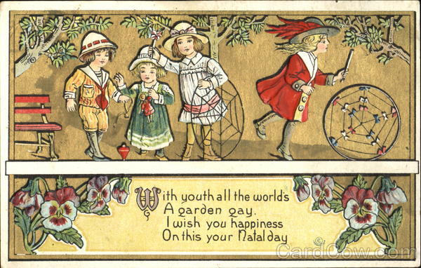 Four Children Playing