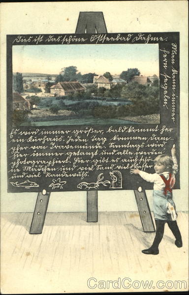 Boy at Blackboard Boys