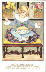 Little Jack Horner Postcard