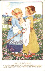 Little Bo Peep Nursery Rhymes Postcard Postcard