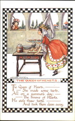 The Queen Of Hearts Nursery Rhymes Postcard Postcard