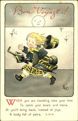 Bon Voyage! Postcard