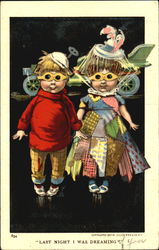 Last Night I Was Dreaming Postcard