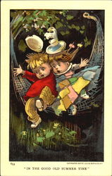 In The Good Old Summer Time Postcard