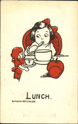 Lunch Postcard