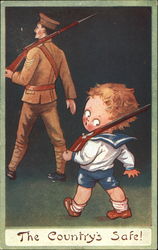 The Country's Safe! Postcard