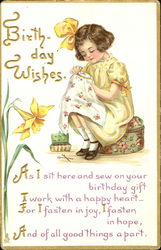 Birthday Wishes Postcard