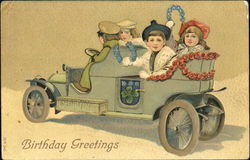Birthday Greetings Postcard