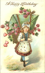 A Happy Birthday Postcard