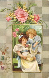 With Best Birthday Wishes Postcard