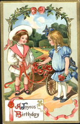 A Joyous Birthday Postcard