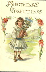 Birthday Greeting Postcard