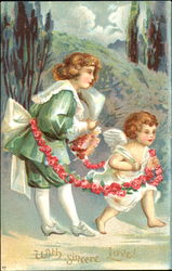 With Sincere Love! Postcard