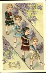 Birthday Greetings Postcard