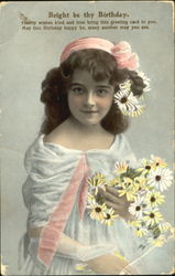 Bright By Thy Birthday Postcard