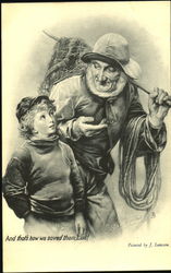 And That's How We Saved Them Lad! Postcard