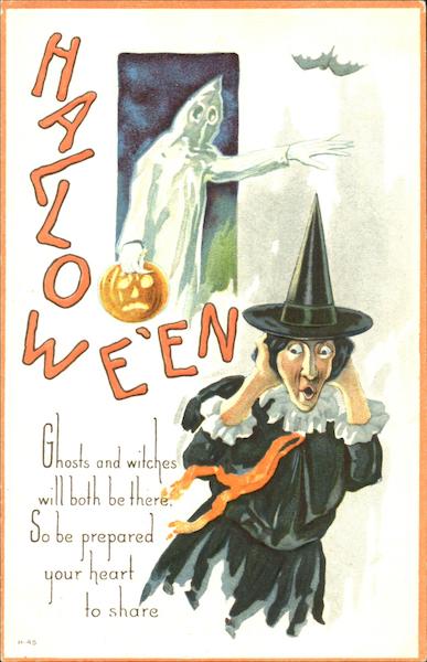 Halloween Ghost Witch