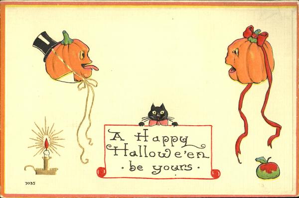 Series 7035 A Happy Halloween By Yours