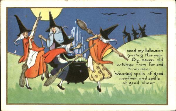 Dancing Witches Halloween