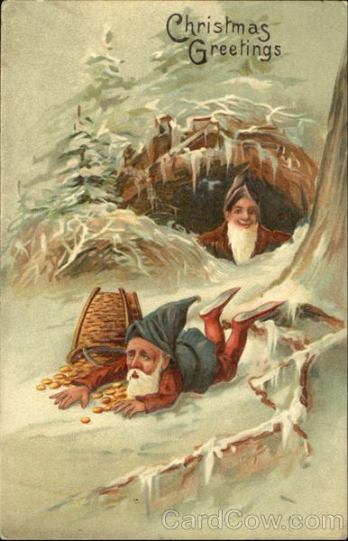 Christmas Greetings Elves