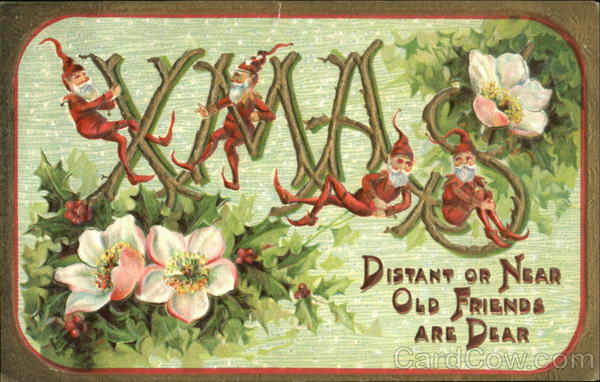 Xmas Santa Elves Christmas