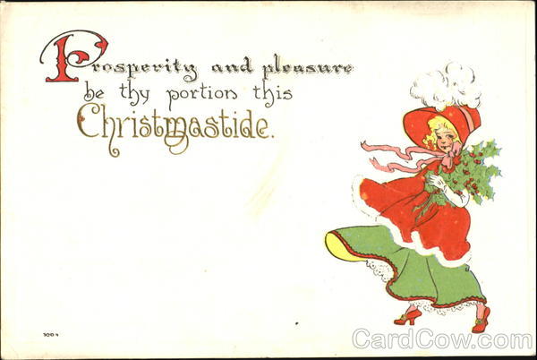 Prosperity And Pleasure By Thy Portion This Christmastide