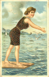 Bathing Beauty Postcard