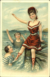 Bathing Beauty "In The Aeroplane Over The Sea" Neutral Milk Hotel Postcard