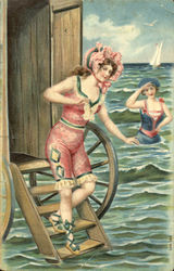 Bathing Beauties Postcard