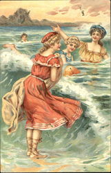 Bathing Beauties Postcard