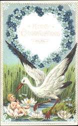 Hearty Congratulations Postcard