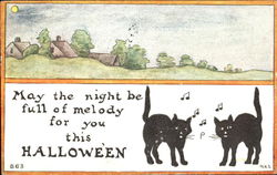 Halloween #863 Postcard Postcard