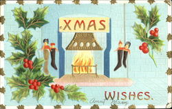 Xmas Wishes Postcard