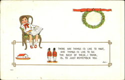 A Merry Christmas Postcard