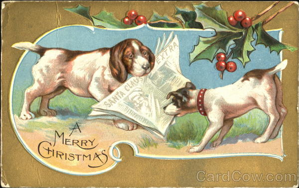 A Merry Christmas Dogs