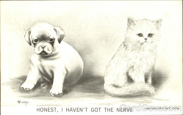 Honest I Haven't Got The Nerve Vincent V. Colby Dogs