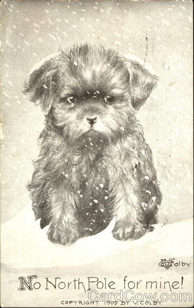No North Pole For Mine! Vincent V. Colby Dogs