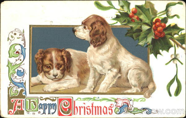 A Happy Christmas Dogs
