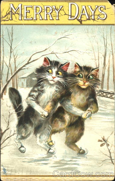 Merry Days Maurice Boulanger Cats